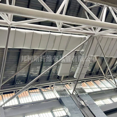 邦柯斯布风管-中国羽毛球协会青岛训练比赛基地通风项目