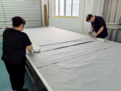 裁剪部员工风采