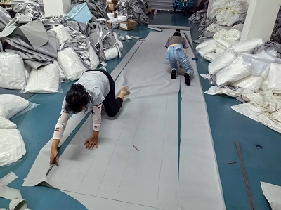 裁剪部员工风采