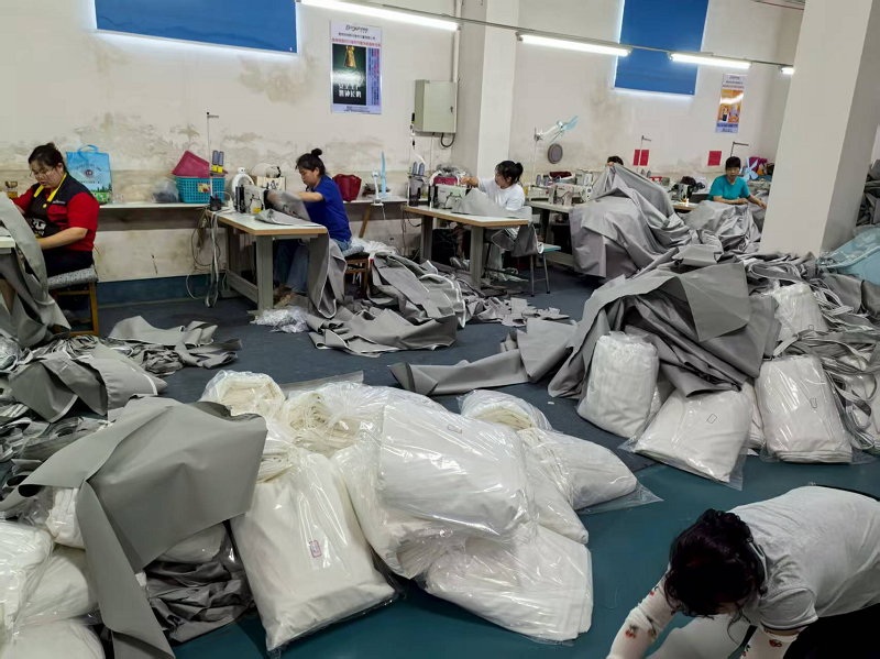 生产部员工风采